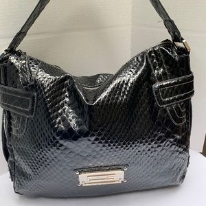 Guess Black Crocodile Bag